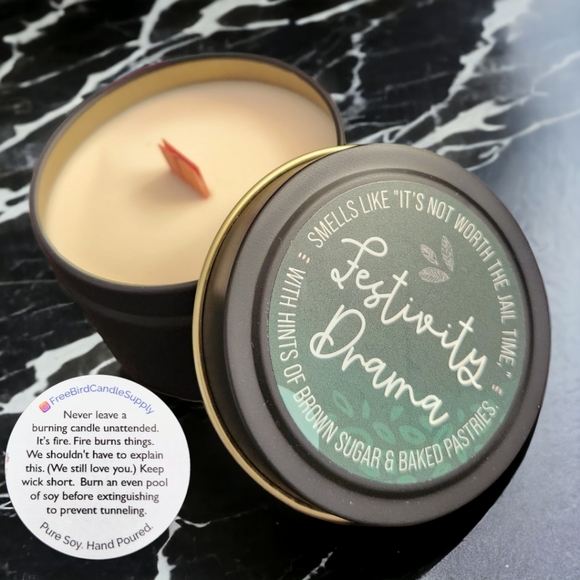 Humorous Gift Aromatherapy Candle and Mug with Tea - Picture 2 of 6